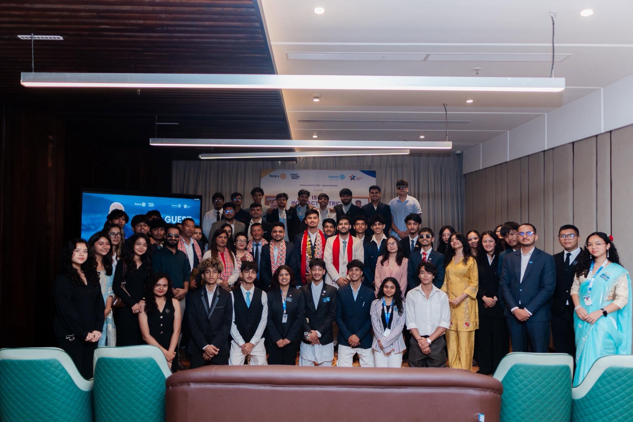 15th Interact District Installation Ceremony